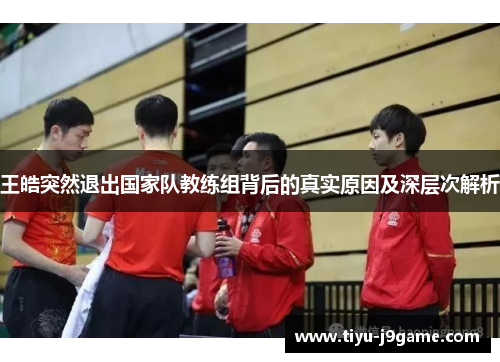 王皓突然退出国家队教练组背后的真实原因及深层次解析